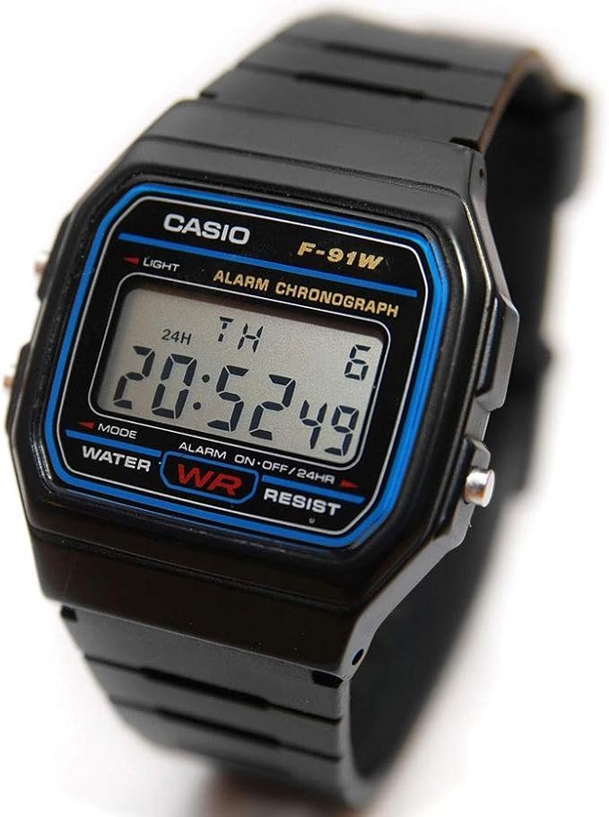 Pantalla del Casio F-91W