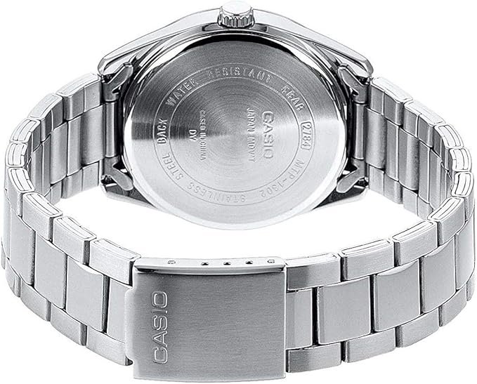 Detalles y cierre del reloj Casio MTP-1302PD-1A1VEF